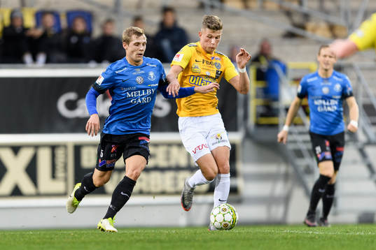 Trelleborgs Erik Andersson och Falkenbergs Erik Pärsson