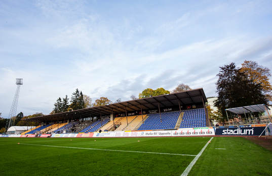 Studenternas IP innan fotbollsmatchen i Allsvenskan mellan