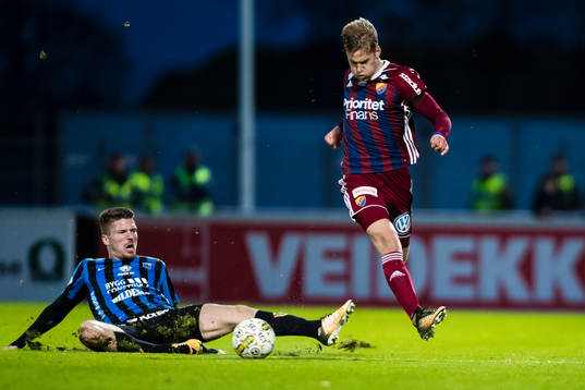 Djurgårdens Felix Beijmo och Sirius Shkodran Maholli