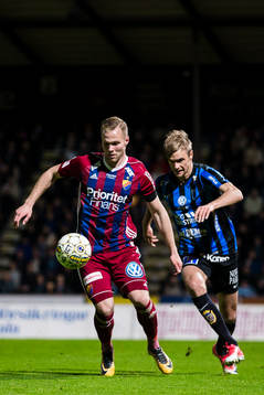 Djurgårdens Gustav Engvall och Sirius Oscar Pehrsson