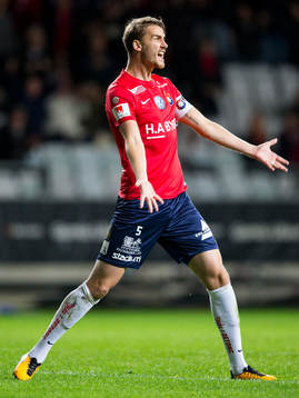Örgrytes Johan Hammar jublar