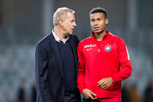 Örgrytes tränare Sören Börjesson och Jens Cajuste