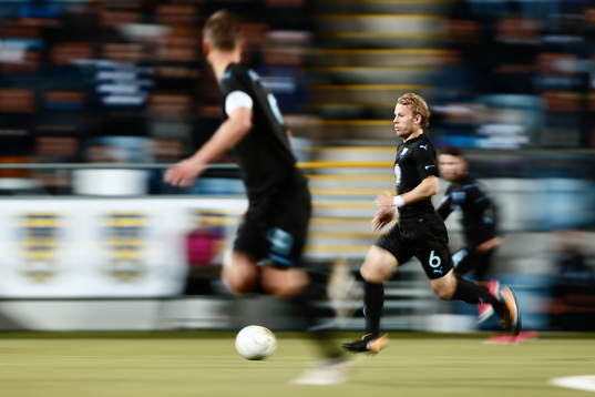 Malmös FFs Oscar Lewicki och Markus Rosenberg i förgrunden