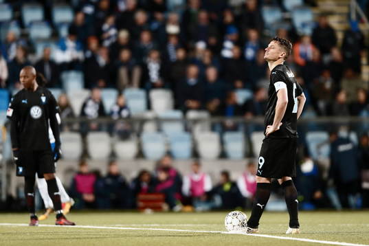 Malmös FFs Markus Rosenberg sekunderna innan avspark till