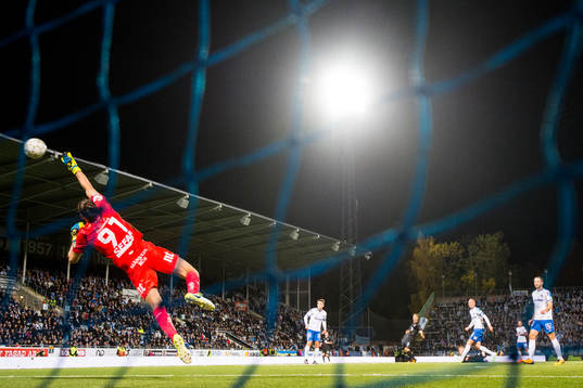 Malmö FFs Anders Christiansen gör 1-3 bakom Norrköpings
