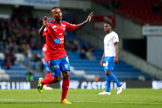 Helsingborgs Bradley Surprise Ralani jublar
