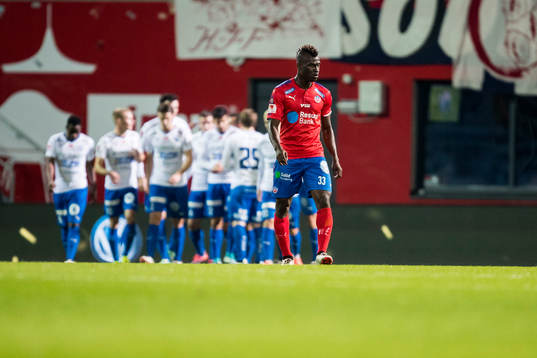Helsingborgs Edwin Gyimah  deppar