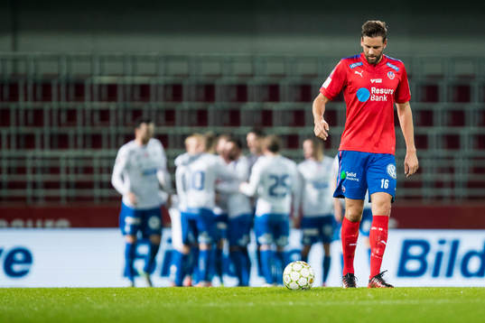Helsingborgs Mikael Dahlberg deppar