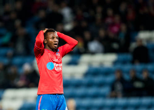 Helsingborgs Monday Samuel deppar