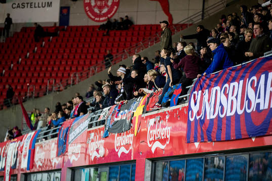 Helsingborgs supportrar blir upprörda