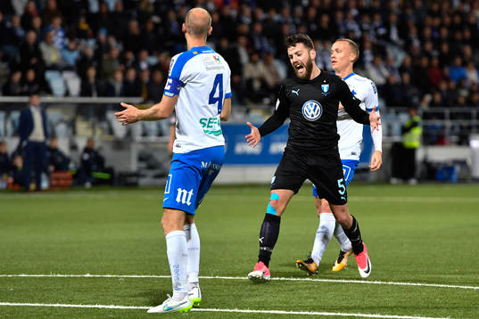 Malmö FFs Erdal Rakip deppar