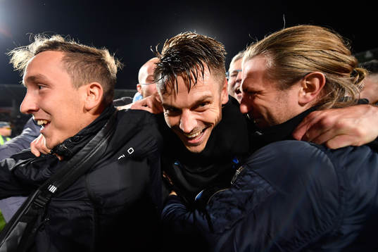 Malmö FFs Markus Rosenberg jublar