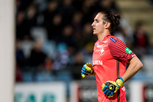 Norrköpings målvakt David Mitov Nilsson