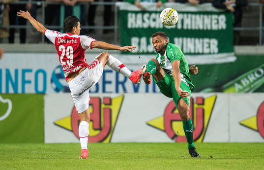Kalmars Romário Pereira Sipião och Hammarbys Serge-Junior