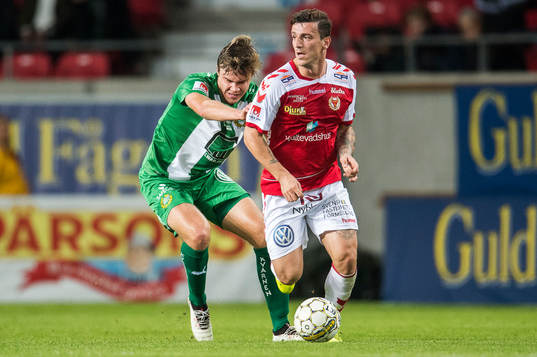 Kalmars Erton Fejzullahu och Hammarbys Marcus Degerlund