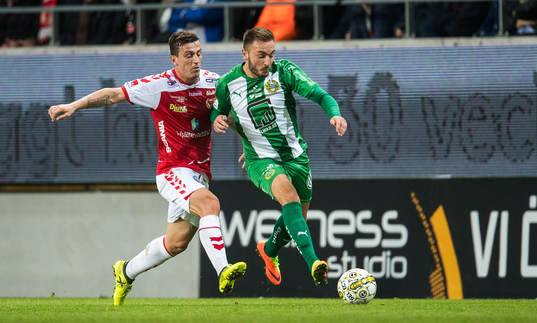 Kalmars Erton Fejzullahu och Hammarbys Muamer Tankovic
