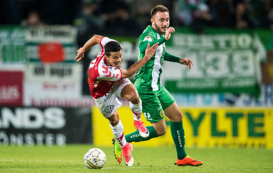 Kalmars Romário Pereira Sipião och Hammarbys Muamer