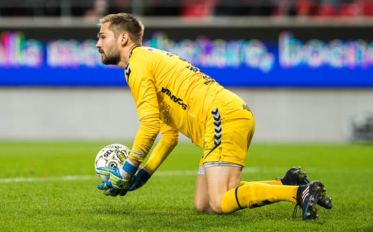 Kalmars målvakt Lucas Hägg-Johansson