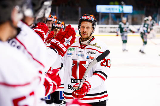 Örebros Marcus Weinstock jublar