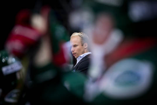 Frölundas assisterande tränare Johan Lundskog