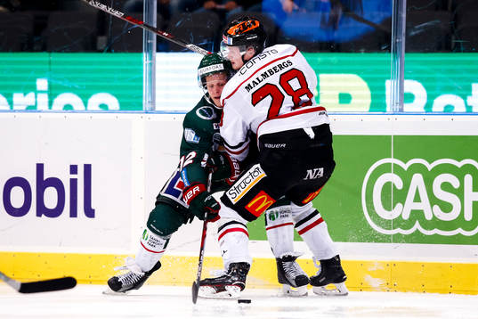 Frölundas Max Friberg och Örebros Linus Arnesson