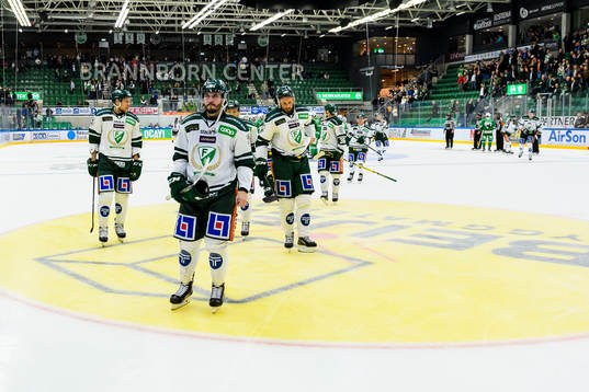 Färjestads spelare deppar när de lämnar isen