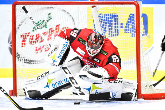 Malmö Redhawks målvakt Oscar Alsenfelt