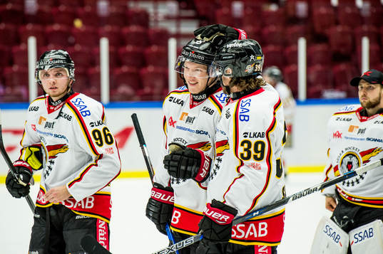 Luleås Robin Kovacs, Gustav Rydahl och Pontus Själin