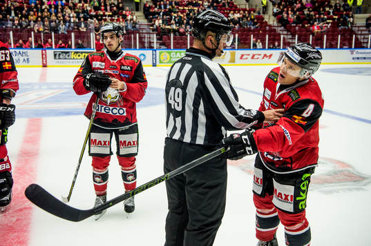 Malmö Redhawks Tuukka Mäntylä är upprörd