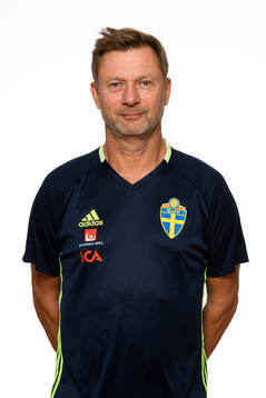 Sveriges förbundskapten Peter Gerhardsson