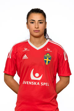 Sveriges målvakt Zecira Musovic
