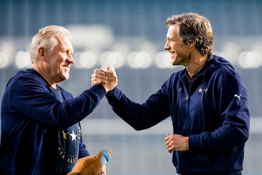 Malmö FFs materialförvaltare Svidde Nilsson och