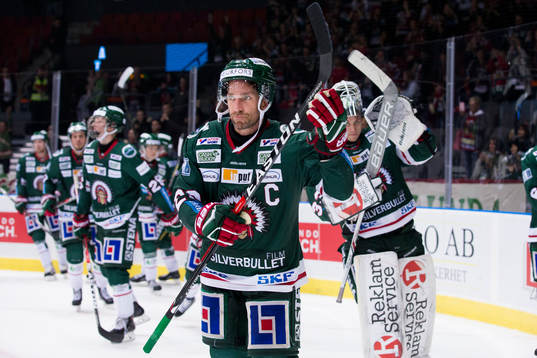 Frölundas Joel Lundqvist tackar publiken