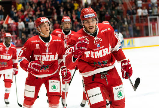 Timrås Johan Persson jublar