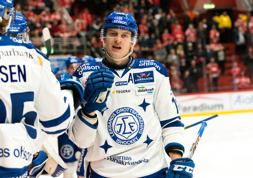 Leksands Martin Karlsson jublar