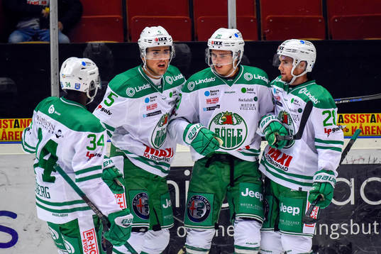 Rögles Edwin Hedberg, Alen Bibic, Mathias From och Cade