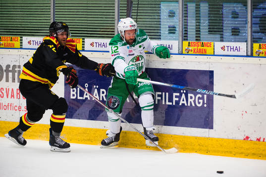 Brynäs Jörgen Sundqvist och Rögles Jack Connolly
