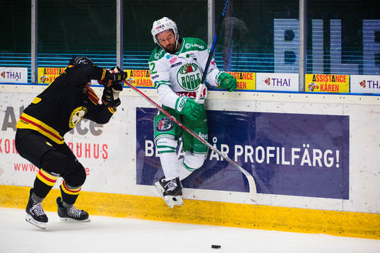 Brynäs Jörgen Sundqvist och Rögles Jack Connolly