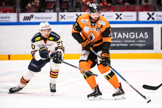 Djurgårdens Marcus Davidsson och Karlskronas Mattias