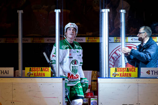 Rögles Bryan Lerg i utvisningsbåset