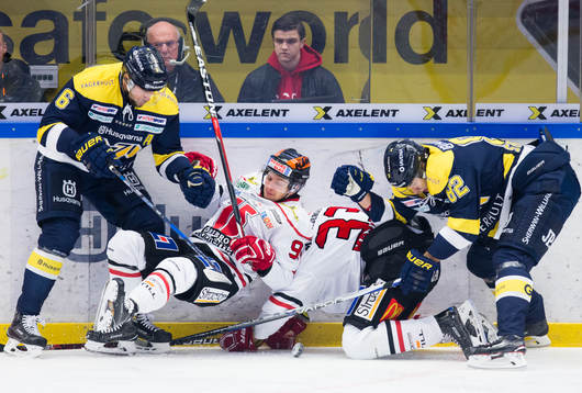 s Christoffer Persson och Kevin Stenlund (h)