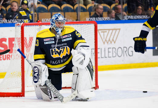 s målvakt Fredrik Pettersson-Wentzel deppar