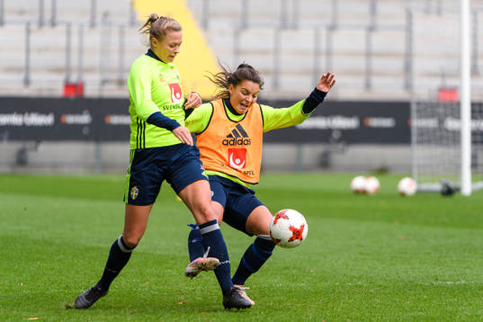 Fridolina Rolfö och Johanna Rytting Kaneryd