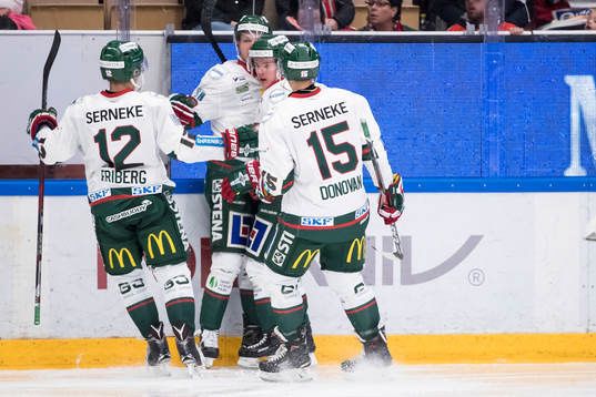 Frölundas Christoffer Ehn jublar