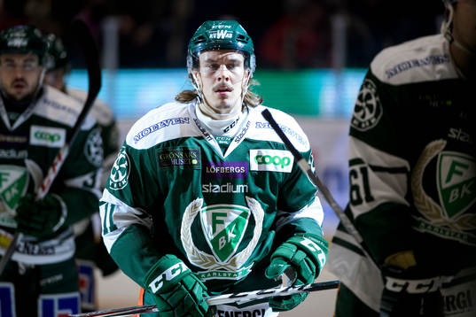 Färjestads Joakim Nygård jublar