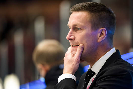 Färjestads tränare Johan Pennerborn