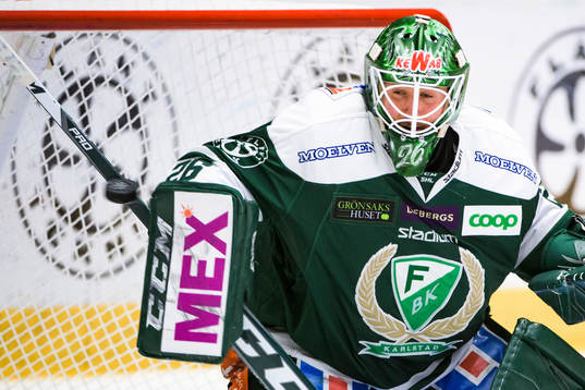 Färjestads målvakt Stefan Steen