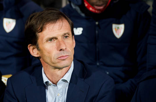 Athletic Bilbaos tränare Jose Angel Ziganda