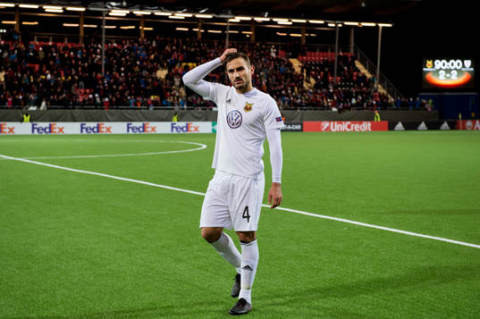 Östersunds Sotirios Papagiannopoulus deppar