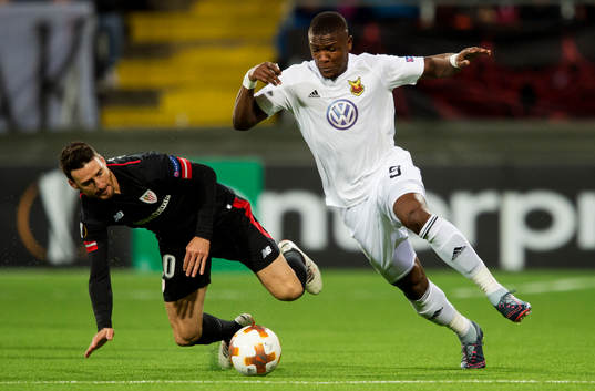 Athletic Bilbaos Gabriel Somi och Östersunds Salisu
